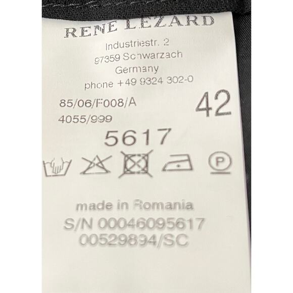 RENE LEZARD HI-RISE GYM TRACK JOG PANTS, WOMENS, M, BLACK-LT. PINK & SILVER TRIM - Picture 11 of 11